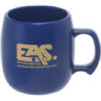 10.5 oz capacity coffee mug with satin finish.