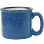 coffe mug ..ceramic campfire style