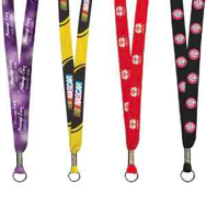 Full Color Imprint Weave Die Sublimation Lanyard
