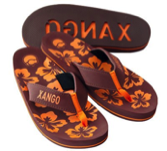 Xango.. Imprint on strap and insole