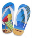 Full Color Surf Style Flip Flop Sandal
Flip Flop Sandal.