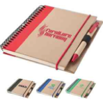 Recycled Notebook and Pen