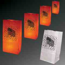 AMERICAN FLAG Luminarie Bags.