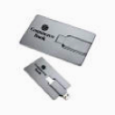 Leed's - 1690-67
1GB - ABS plastic USB flash drive. Slim credit card design.