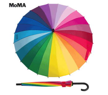 MoMA Color Spectrum Umbrella Stick