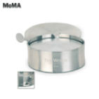 MoMA- -6 Brushed
Stainless Coasters