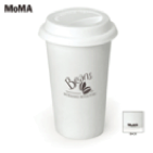 MoMA-I Am Not A Paper Cup - Double-wall Porcelain Cup.