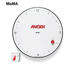 MoMA Timesphere Clock