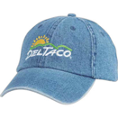Unconstructed Washed Denim Cap