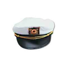 White Yacht Captain's Hat