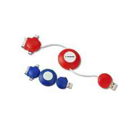 Light Up USB 1.1 Hub - 4 Ports - Cow - Yellow