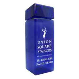 30 oz. Square tritan plastic water bottle